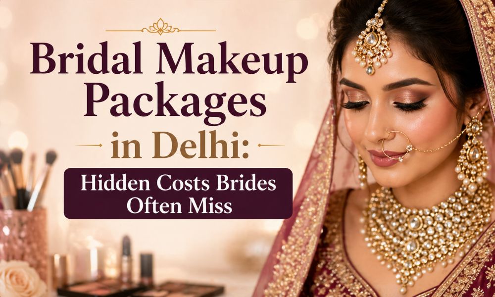 Bridal Makeup Packages in Delhi Hidden Costs Brides Often Miss