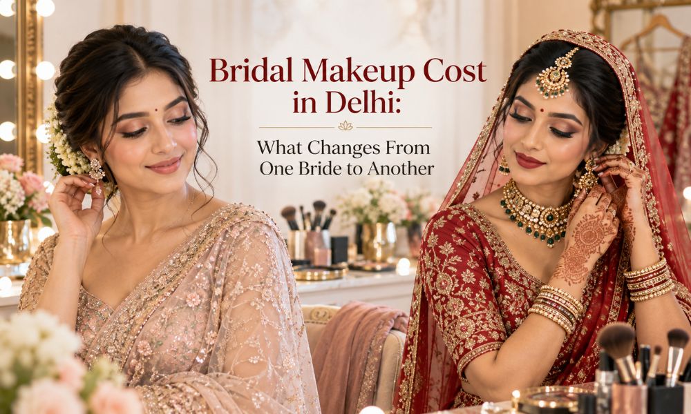 Bridal Makeup Cost in Delhi What Changes From One Bride to Another